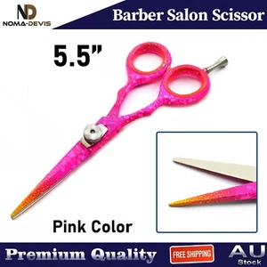 Haircutting Barber Salon Scissor Pink 5.5inch Hairdressing Scissor NEW BEADEN® - Bild 1 von 5