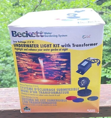 BECKETT --BL 800– POND FLOATING DOME LIGHT 12 VOLTS/20 WATTS NEW - Image 1 of 4