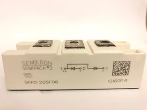 SKKD205F06 Modulo diodo veloce Semikron SEMIPACK 2 serie Fast 600V 205A nuovo - Foto 1 di 5