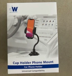 JW Cup Holder Phone Mount/Car Phone Holder 360 Rotation - Photo 1 sur 3