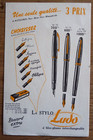 BUVARD - LUDO - STYLO PLUME - ÉCRITURE -
