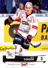 2011-12 German DEL #43 Ben Gordon