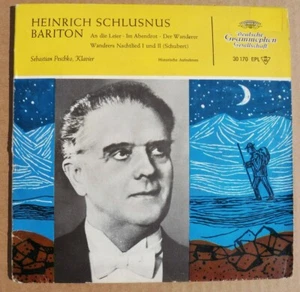 Heinrich Schlusnus, Historische Aufnahme 30170 EPL - Bild 1 von 3