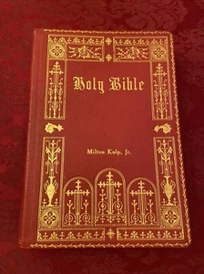 Holy Bible Old And New Testament-Holman Home Bible-Milton Kulp(Undated) KJV - Picture 1 of 8