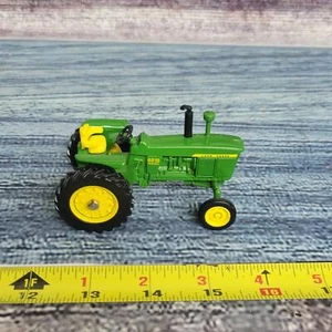 Vtg Ertl 1/43 scale John Deere 4010 diesel w/front diecast tractor green/yellow - Picture 1 of 8