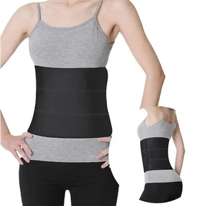Abdominal Binder Post Surgery - Elastic Waist Band for Stomach Support & Comp... - Picture 1 of 5