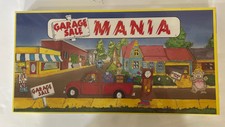 Garage Sale Mania Board Game Vintage 1986 Yard Sale Junkie Fun Thrift Hoarder G1