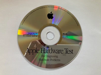 ORIGINAL Apple Hardware Test CD for iBook G3 version 1.2.2 - Image 1 of 4