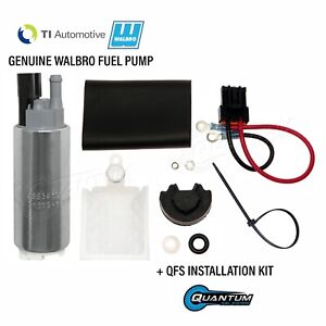 GENUINE WALBRO/TI 255LPH Fuel Pump + QFS Kit Mitsubishi 3000GT Eclipse Turbo