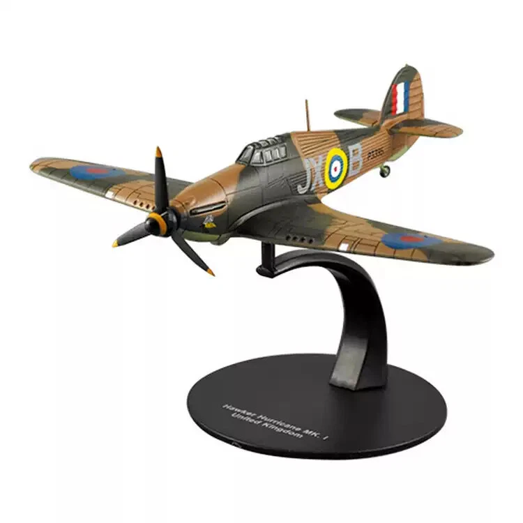 1:72 Alloy Diecast Military Model RAF World War II Hawker Hurricane MK.I Fighter - Image 1 of 4