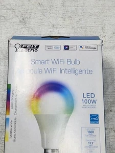 NEW FIET ELECTRIC Smart WiFi Bulb 100w Colour Changing - Picture 1 of 4