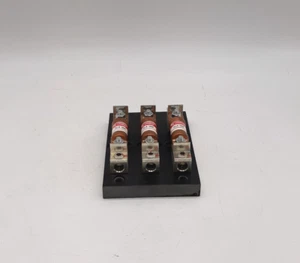 Littelfuse LFT601003CS Fuse Holder w/JLLS 100A Fuses - Picture 1 of 4