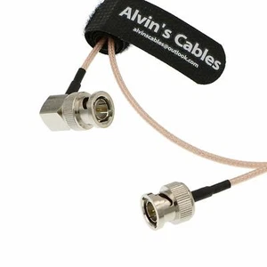 Coaxial Extension Cable Double BNC RG179 for BMCC VIDEO Blackmagic SYNC 60cm - Zdjęcie 1 z 5