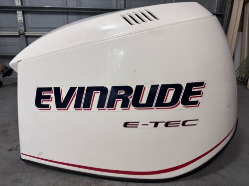 Evinrude ETEC E-Tec engine  / cowling 250HP White
