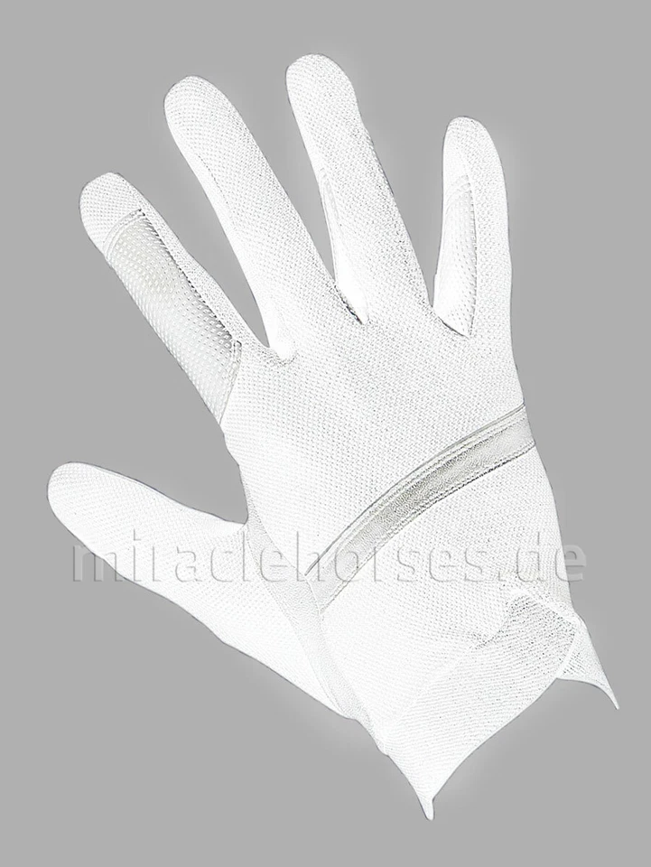 Busse Turnierreithandschuhe Sunlight leicht luftig weiß Gr. XS-XL *Sonderposten* - Bild 1 von 1