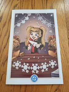 Harley Quinn #46 de DC Comics - Chrissie Zullo Winter Wonderland (2025) - Excelente - Imagen 1 de 2