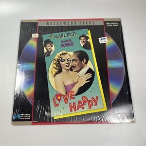Love Happy (Laserdisc) Marilyn Monroe And The Marx Bros. Rare