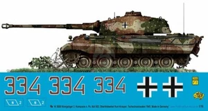Marcas de tanque Peddinghaus 1/16 Tiger II cinturón Kurt 2a combinación / s.Pz.Abt.503 3608 - Imagen 1 de 1