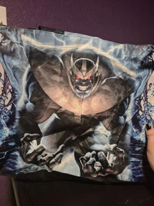 Marvel Thanos Large Recycled  Tote Shoulder Bag Collectible gamestop - Picture 1 of 4