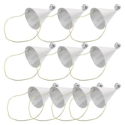  10 Pcs Cappellini Festa Per Feste Di Compleanno Bambini Cappello Carta Buon - Immagine 1 di 4