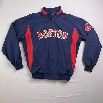 Chaqueta Majestic Boston Red Sox Grande Azul MLB Softshell Base Térmica Dugout Foto 1 de 4