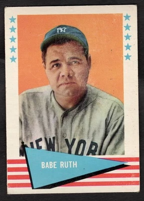 1961 Babe Ruth Fleer Baseball Yankees #75 - Image 1 of 2