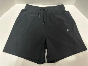 Sweaty Betty Shorts Womens Size XS Black Explorer Hike Workout Pockets - Picture 1 of 16