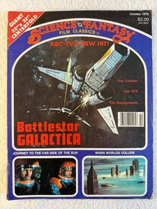 Science Fantasy Film Classics BattleStar Galactica Magazine Oct. 1978   - Picture 1 of 10