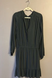 Tart Hunter Green Gathered Waist Dress. Size 3X - Picture 1 of 13