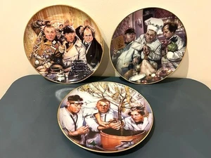 Three Stooges Teller Lot Franklin Mint - Bild 1 von 2