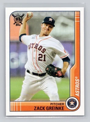 Zack Greinke 2021 Topps Big League Baseball #150 Houston Astros - Image 1 of 2