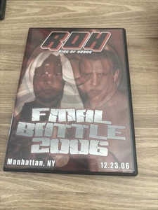 ROH Final Battle 2006 DVD Ring Of Honor WWE AEW TNA ECW NXT Dragon Gate PWG - Bild 1 von 3