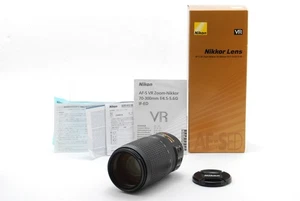 🎦[MINT /Box] Nikon AF-S VR Zoom Nikkor 70-300mm F4.5-5.6G IF-ED Lens From JAPAN - Picture 1 of 12