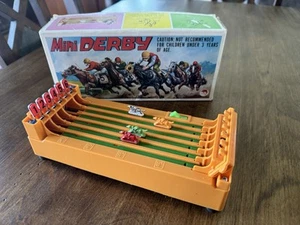 Vintage Shinsei Mini Derby Horse Racing Game 1538 8 Works - Picture 1 of 4