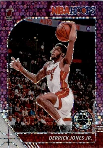 2019-20 NBA Hoops Premium Purple Disco Prizm #101 Derrick Jones Jr. Heat - Picture 1 of 2