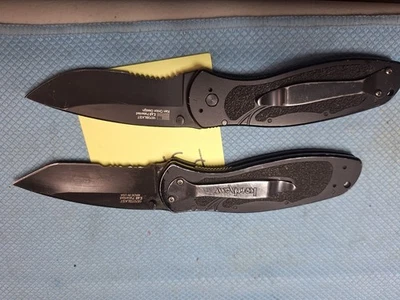 2 Kershaw BLUR KNIVES   Camping Fishing    Lot P31 - Image 1 of 4
