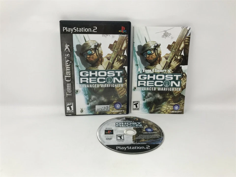 Tom Clancy's Ghost Recon: Advanced Warfighter - Sony Playstation 2 PS2 Complete - Image 1 of 1