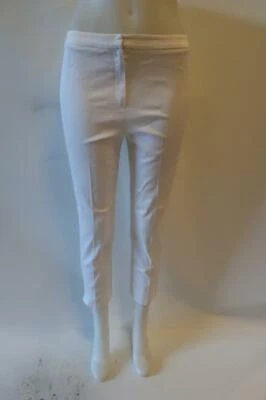PANTALONES MUJER OSCAR DE LA RENTA BLANCOS PIERNA RECTA TALLA 8* Foto 1 de 4
