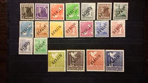 Berlino n.1/20 ** stampa nera, tranne il n.10 tutti testati Schlegel - Foto 1 di 3