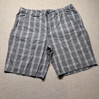 Anchor Blue Shorts Plaid Skater Chino Y2k Surfer Plaid 40 - Image 1 of 4