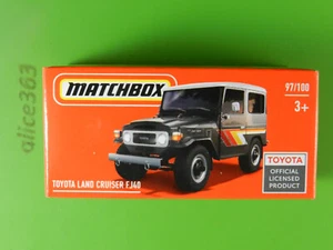 Power Grabs - Matchbox 2023 - Toyota Land Cruiser FJ40 - 97 - nuevo en embalaje original - Imagen 1 de 1