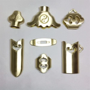 Conjunto de accesorios de espada de tai chi tallados patrón de ocho trigramas para WuShu Jia chino - Imagen 1 de 15