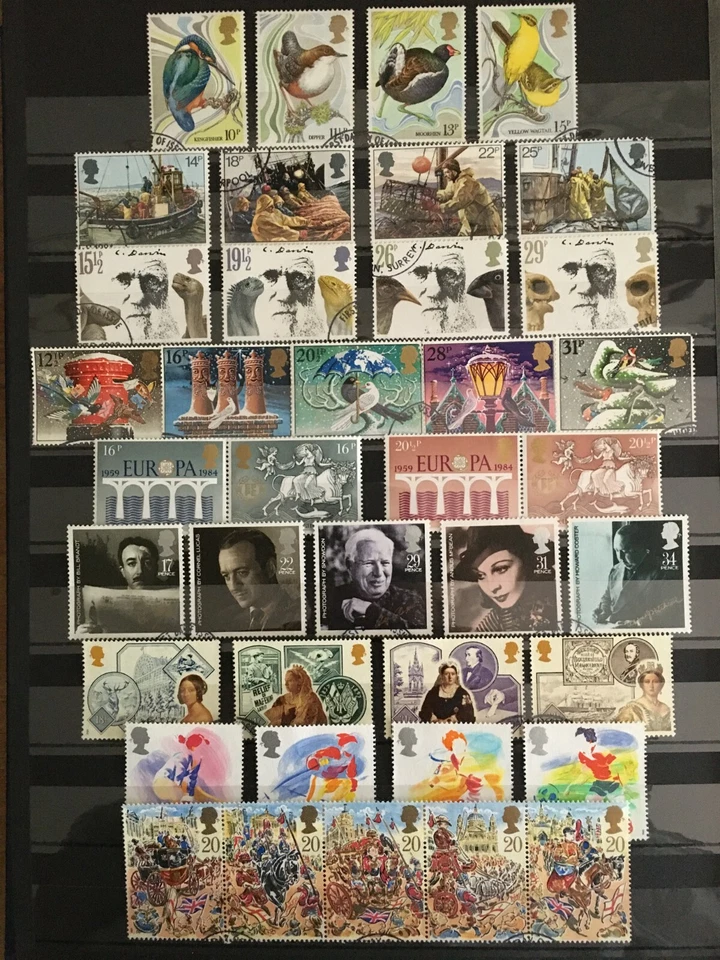 GB Commemoratives juegos usados finos 1971 a 1989 - varios anuncios Foto 1 de 1