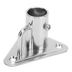 Flag Pole Holder 90 Degree 1 Inch 316 Stainless Steel Stanchion Post Socket