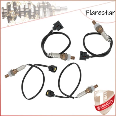 4 peças sensor de oxigênio upstream e downstream para 2002-03 Jeep Liberty V6 3.7L - Imagem 1 de 4