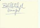 Bob Mitchell (Count Basie Trumpeter), White Card, Originally Signed!