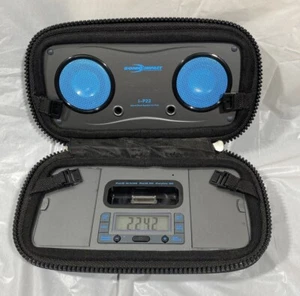 Sonic Impact i-P23 Portable Sound Speaker Audio Docking for iPod Black-EUC - Picture 1 of 2