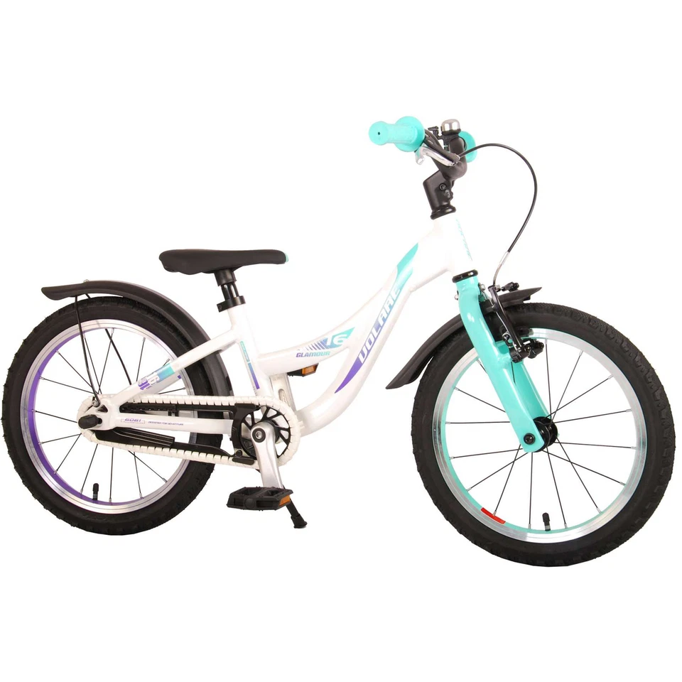 16" Kinder Fahrrad Junge Mädchen 4-6 Jahre 104-110cm Volare Glamour Kinderrad - Bild 1 von 1