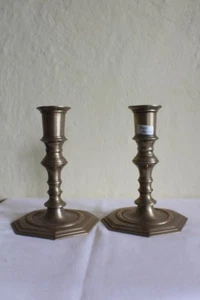 Lámpara, 2 piezas candelabro candelabro latón decoración de mesa antigua *1047 - Imagen 1 de 7