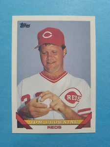 TOM BROWNING 1993 TOPPS BASEBALL CARD # 733 F6247 - Picture 1 of 1